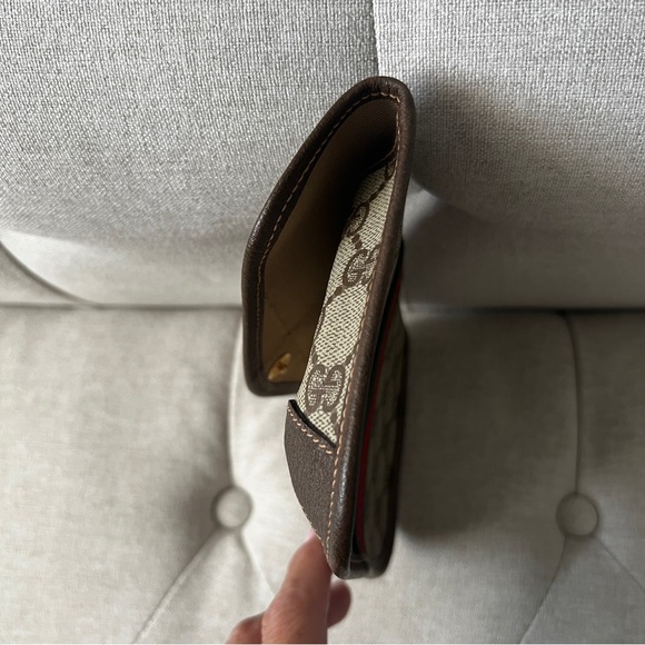 Gucci AUTHENTIC Sherry line pouch. - Picture 5 of 9